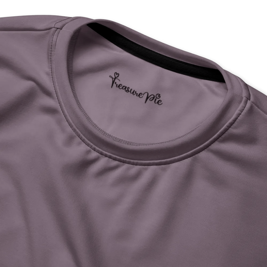 Plain Faded Orchid Grey Soft Summer Unisex Recycled Polyester Heavyweight Premium Sweatshirt by Treasure Pie product image (4)