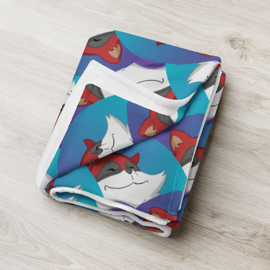 Red Trash Panda Love Blanket product image (18)