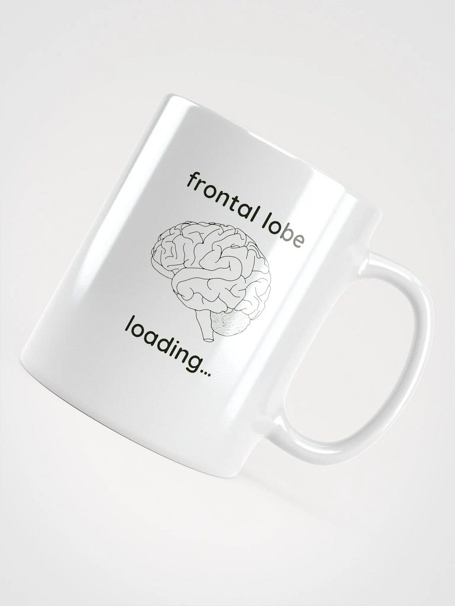 frontal lobe loading... mug (black) product image (10)