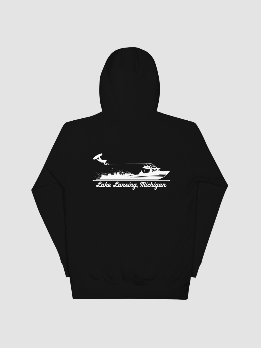 MSU Wake Lake Lansing Hoodie (Dark) product image (2)