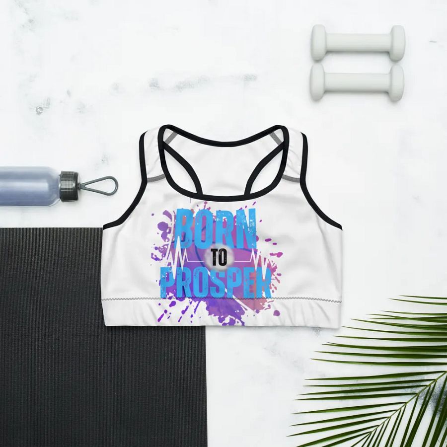 Born to Prosper Sporty Bra product image (8)