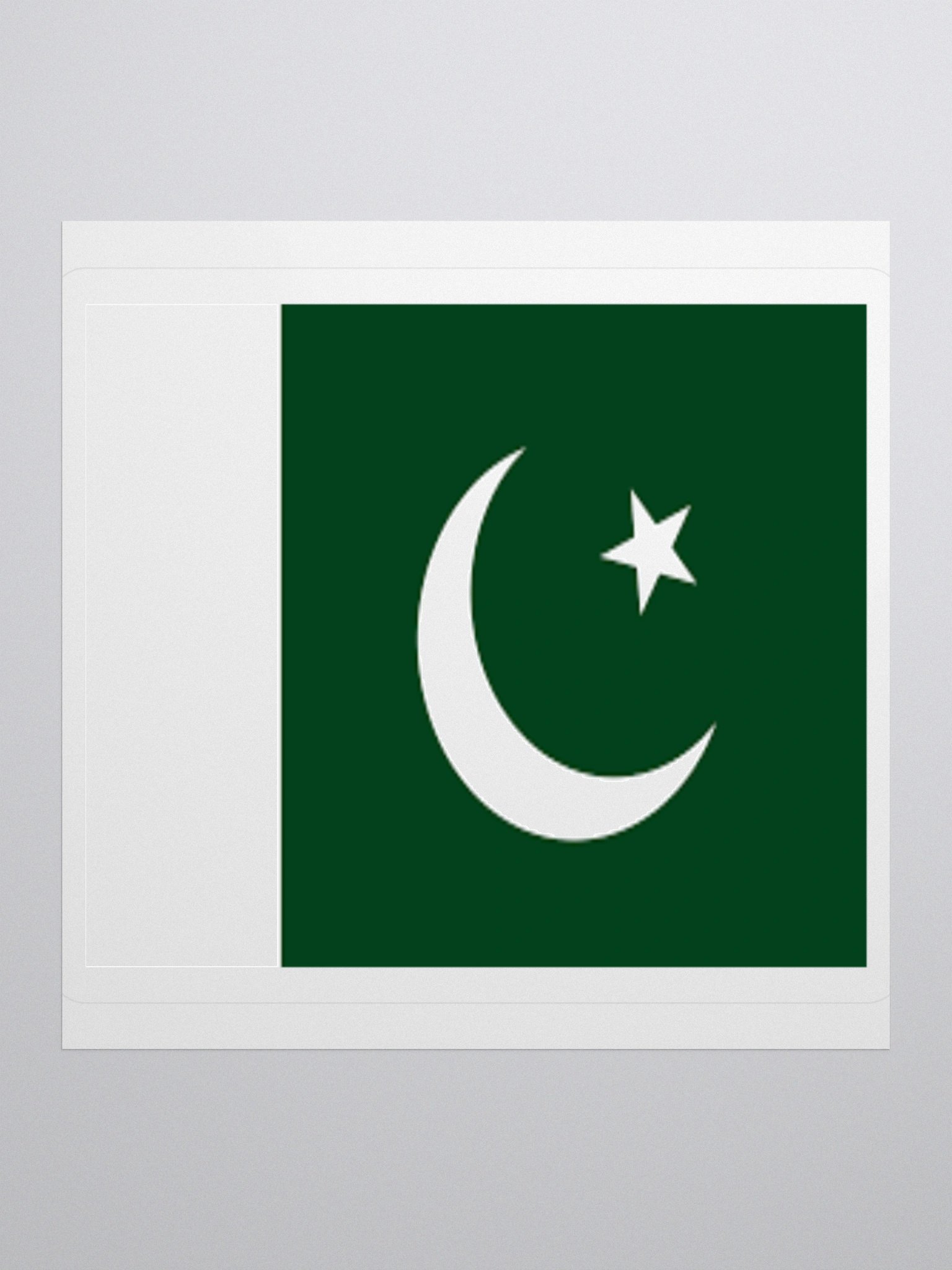 Exclusive Pakistan Flag Kiss-Cut Stickers - High-Quality Vinyl, Multiple Sizes product image (1)
