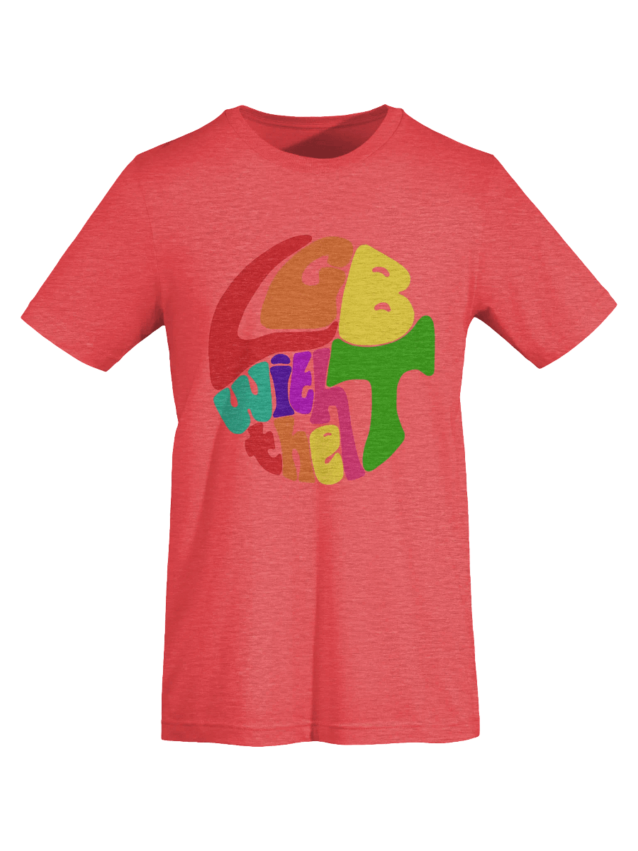 Full Pride LGB with the T big print tee product image (7)