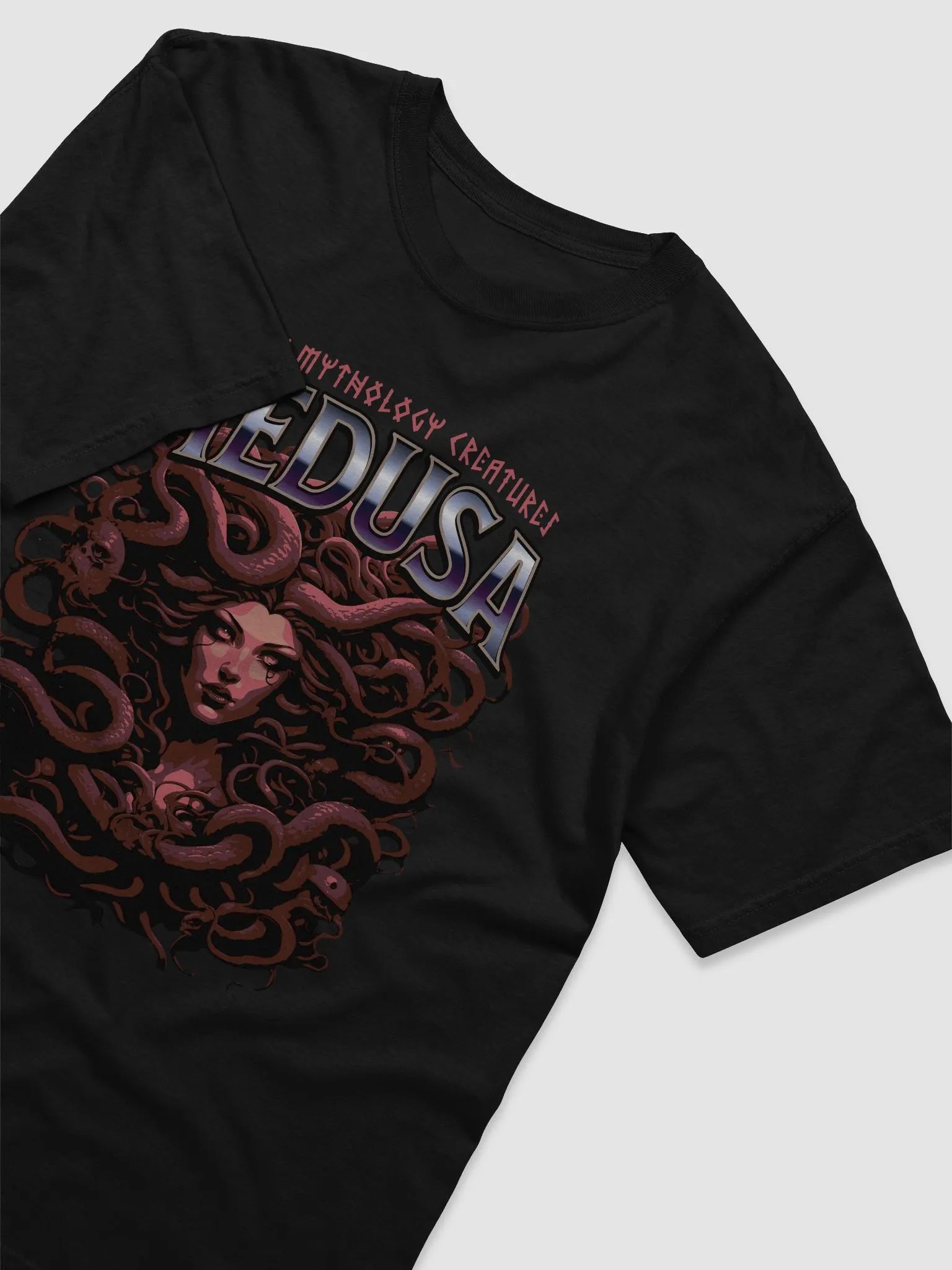 Medusa Greek Mythology Heavyweight Tee product image (1)