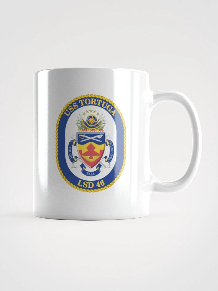 USS Tortuga LSD 46 White Coffee Cup product image (1)