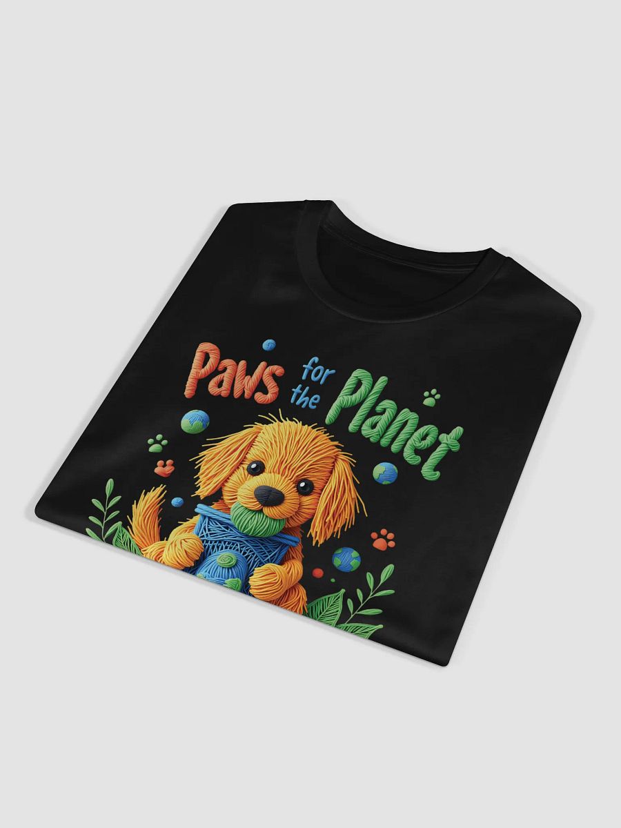 Paws for the Planet - Cute Eco-Friendly Dog Earth Day T-Shirt product image (13)