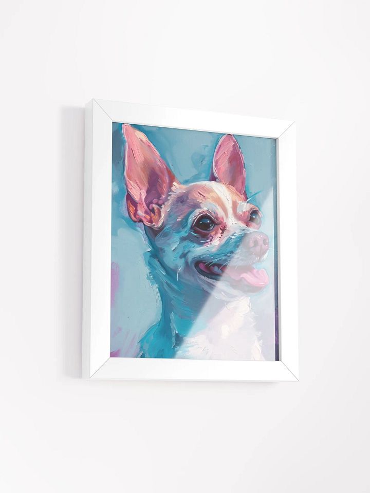 Cheerful Chihuahua Framed Art Poster product image (2)