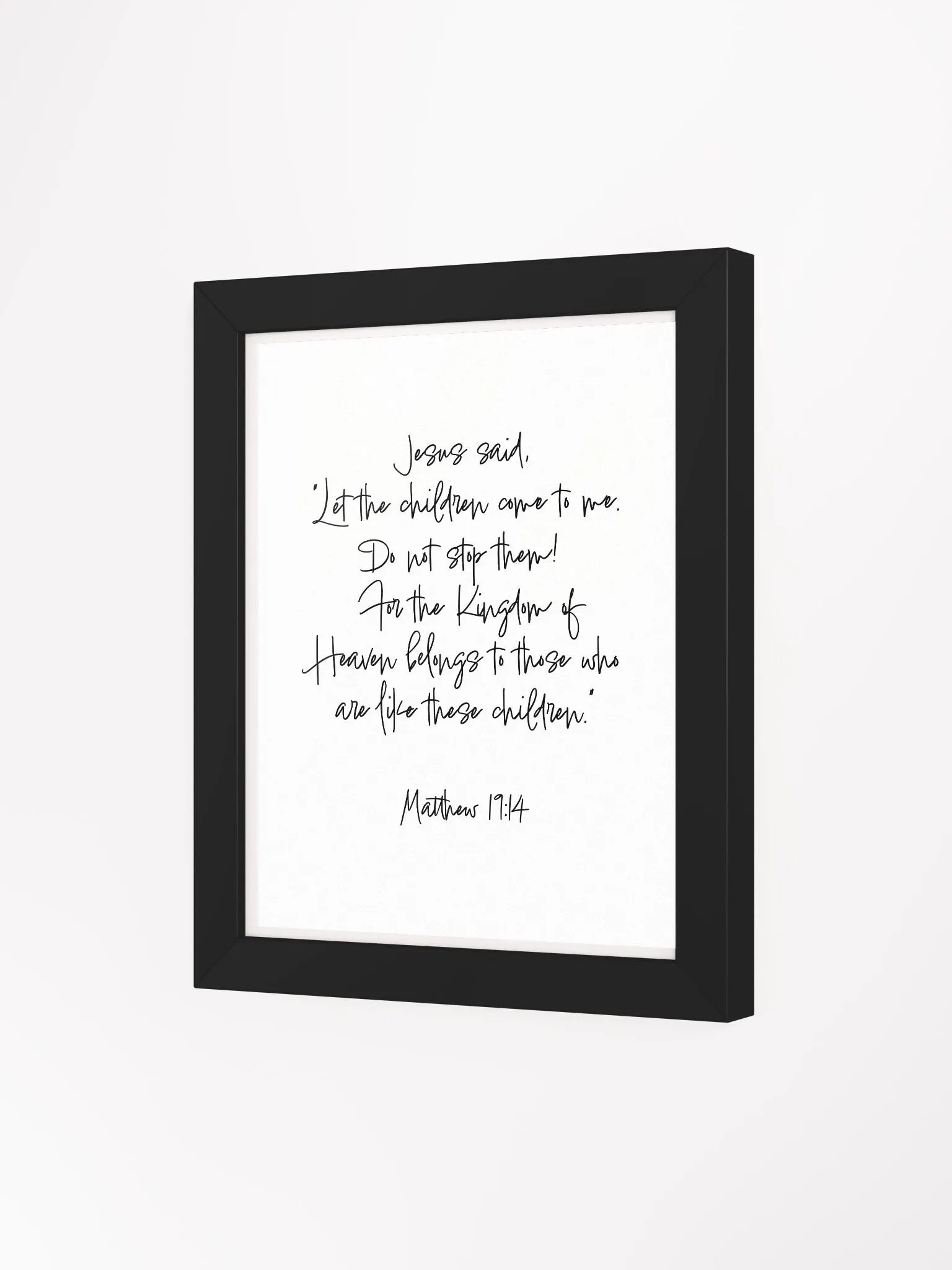 Let the Children Come to Me - Framed product image (19)