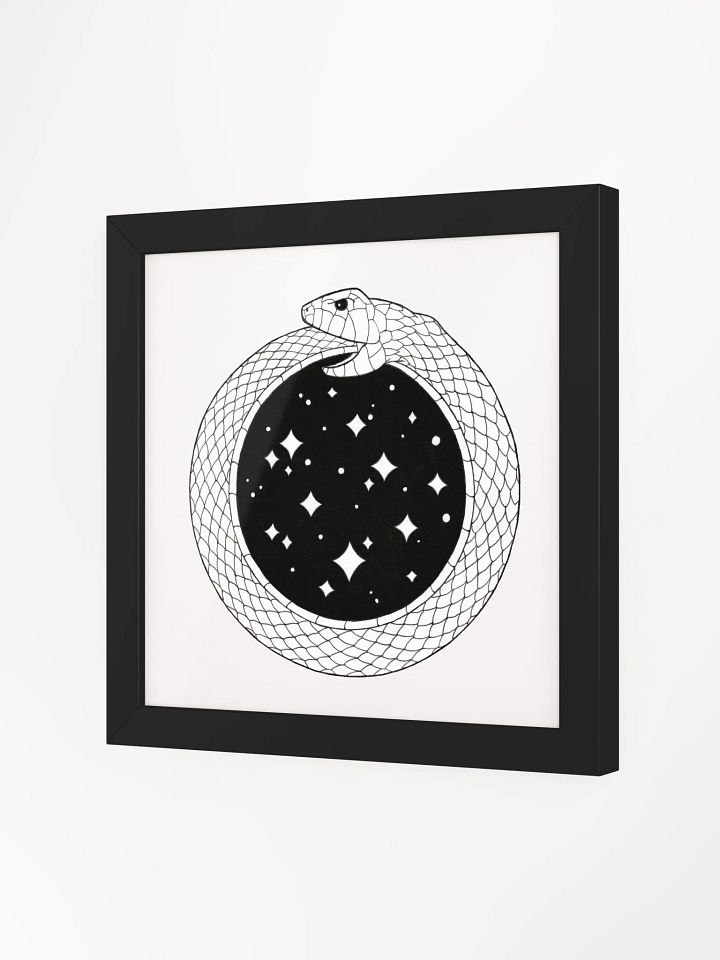 Ouroboros framed print product image (2)