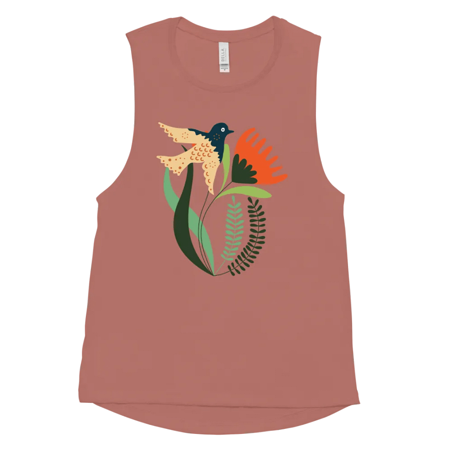 Flight of the Tropics Muscle Tank product image (2)