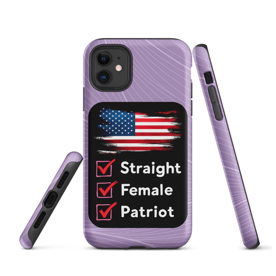 iPhone Tough Case: Female Checklist product image (1)