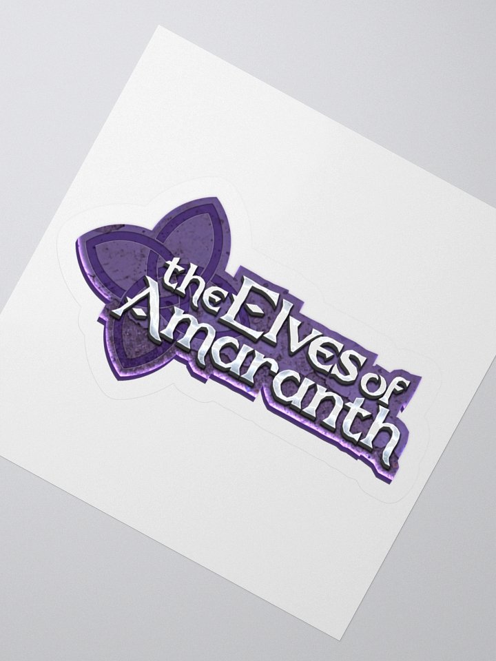"The Elves of Amaranth" Sticker product image (6)