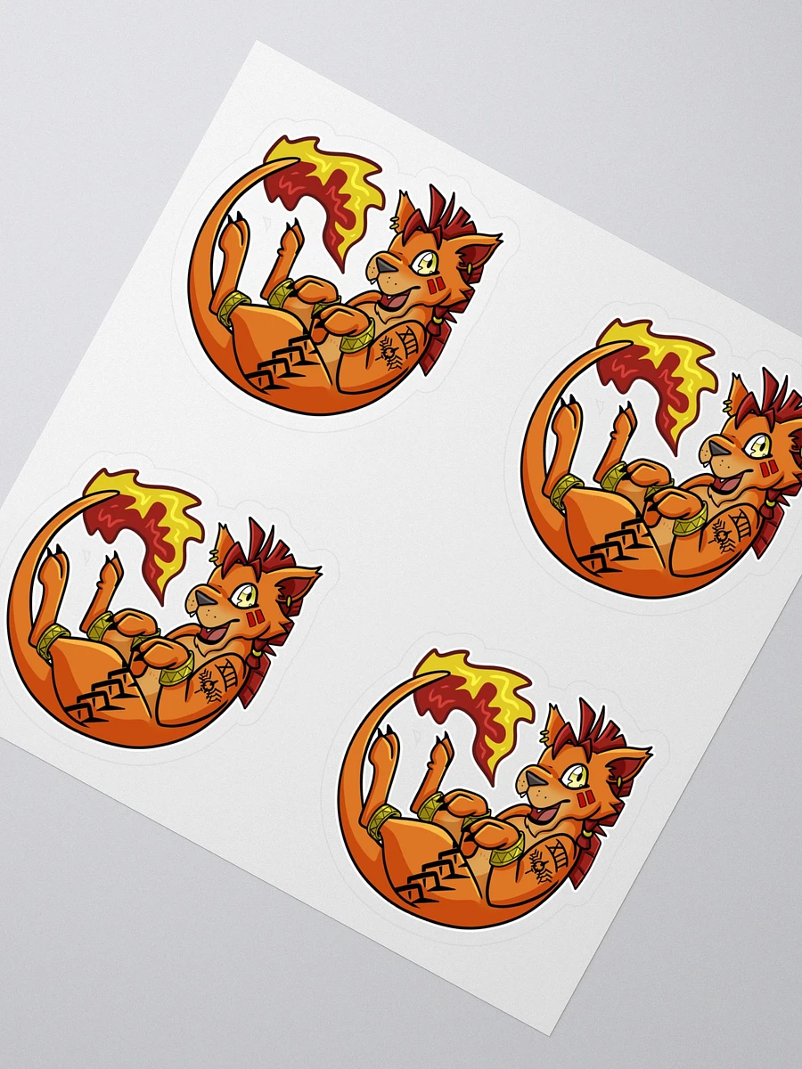 Red XIII Sticker Sheet product image (2)