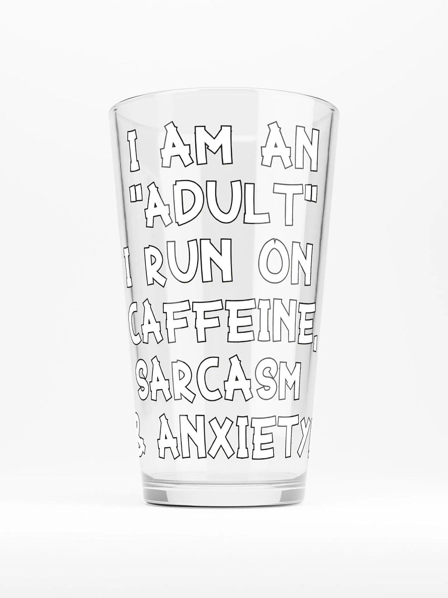 "ADULT" Pint Glass product image (1)