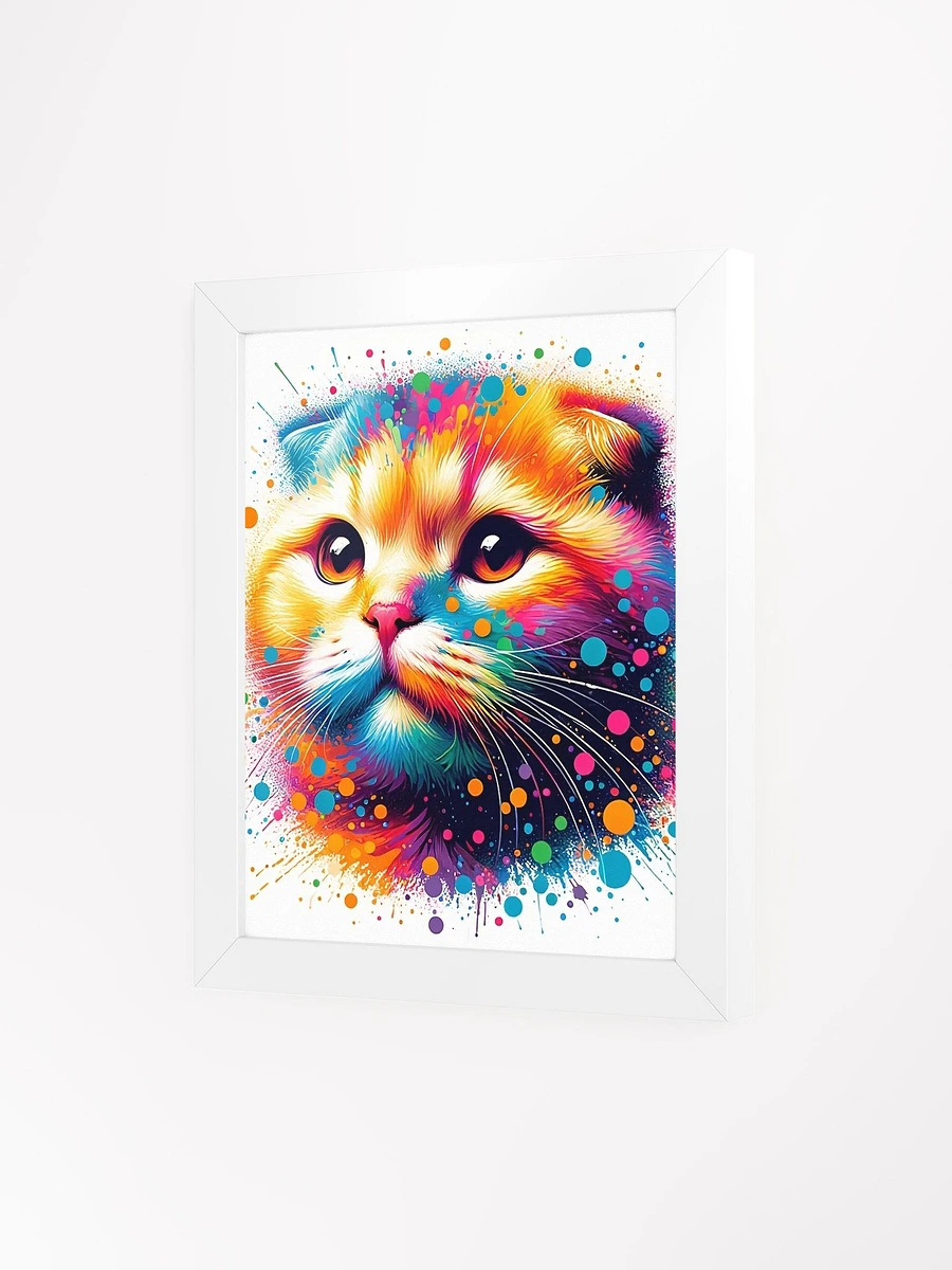 Framed High-Quality Matte Poster (in): Scottish Fold 2 product image (99)