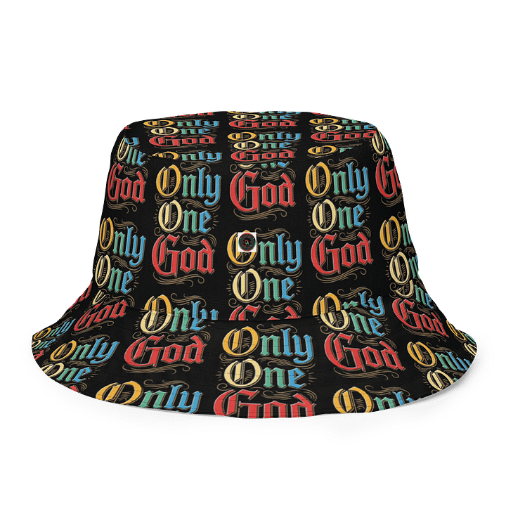 Only One God Bucket Hat By Chilly Palmer D.C.E.L. product image (1)