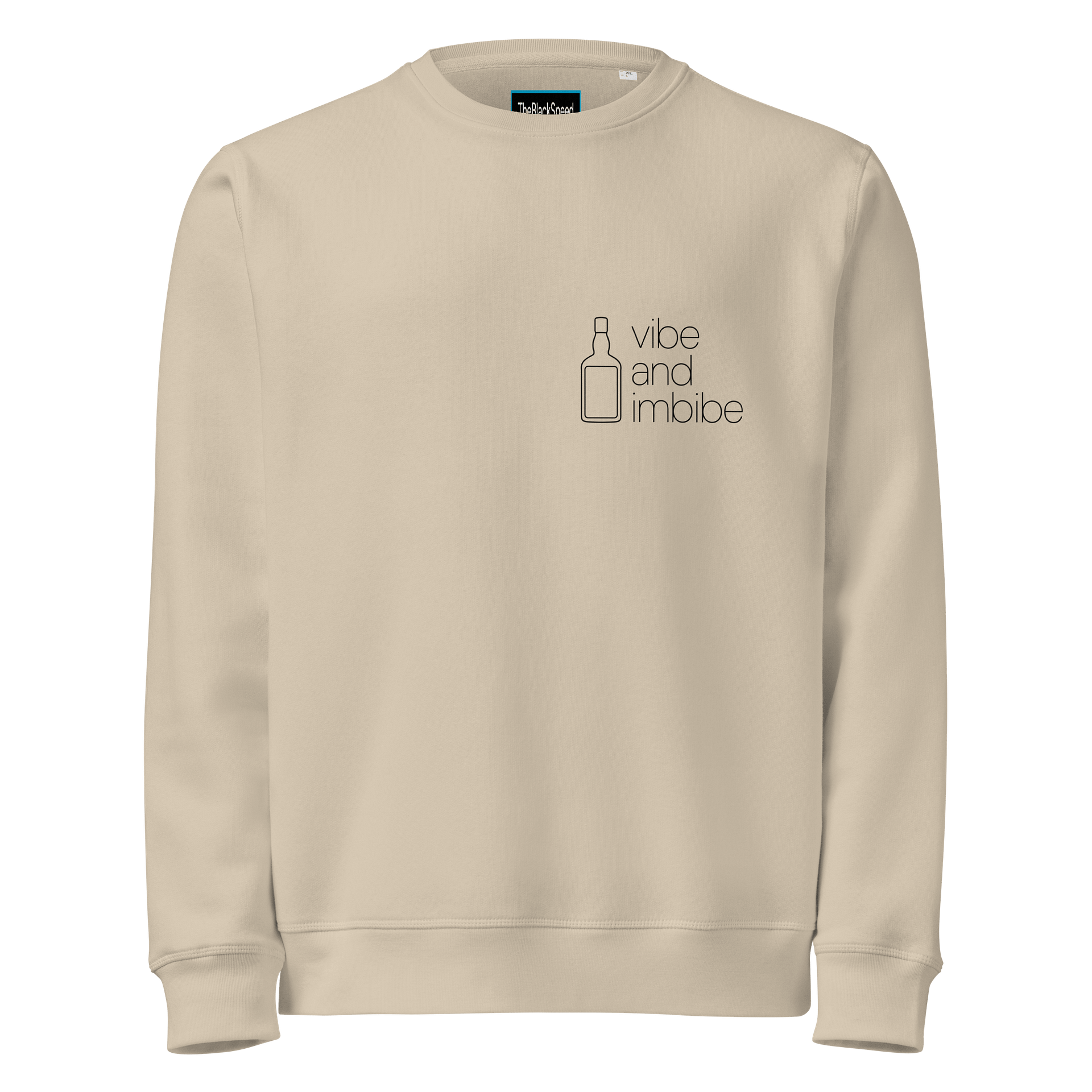 Vibe & Imbibe Crew Neck Sweatshirt, Light 2 product image (1)