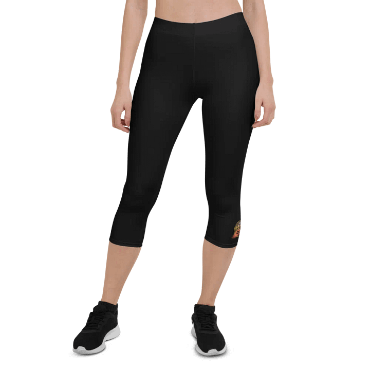 Hello Autumn-Black Capri Leggings for HER product image (1)