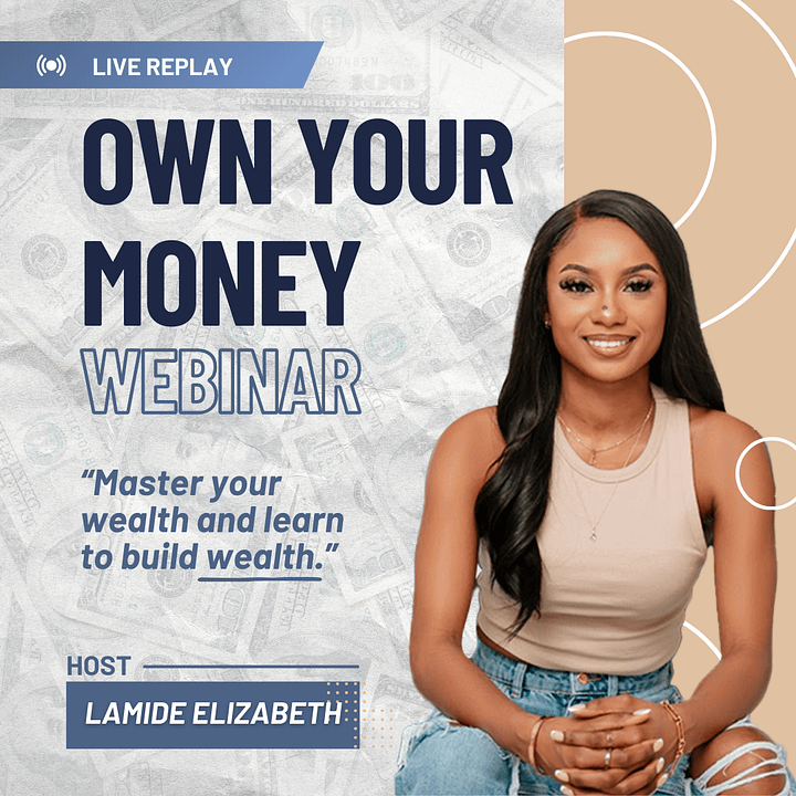 Own Your Money, Build Wealth: Replay product image (1)