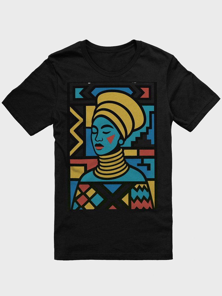 Vibrant Headwrap Illustration T-Shirt product image (3)