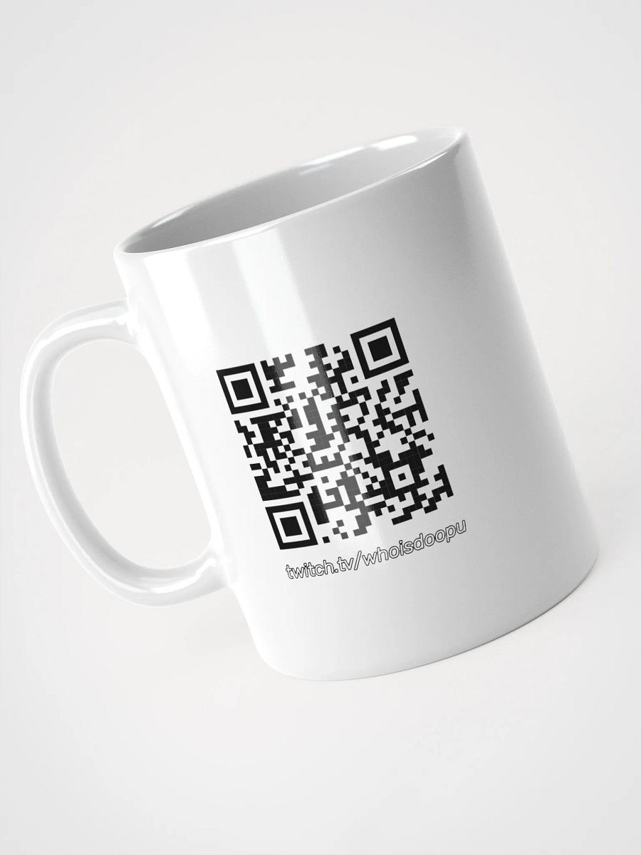 WhoIsDoopu Anti-Sixist Stop Typing 6 Mug - White product image (3)