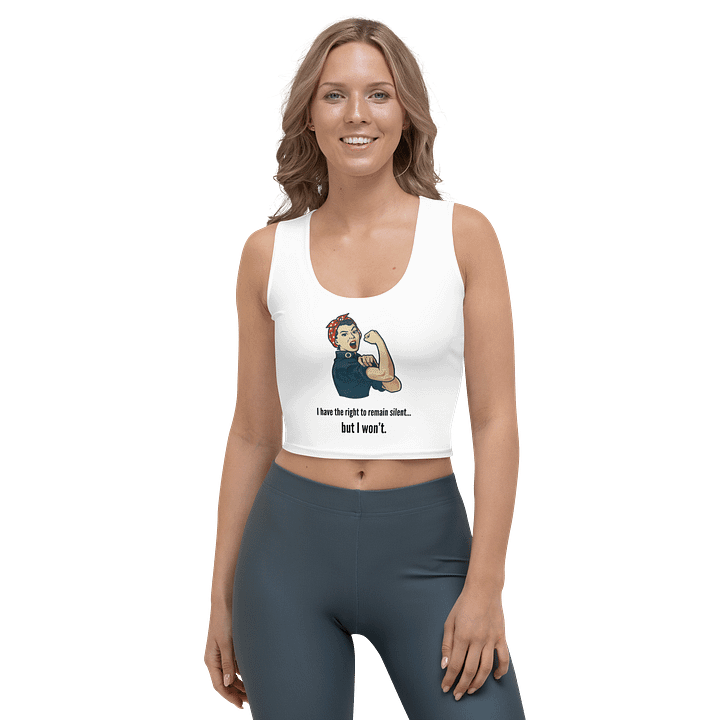 💋 The Rebel Crop – Flex Appeal Meets Free Speech product image (1)