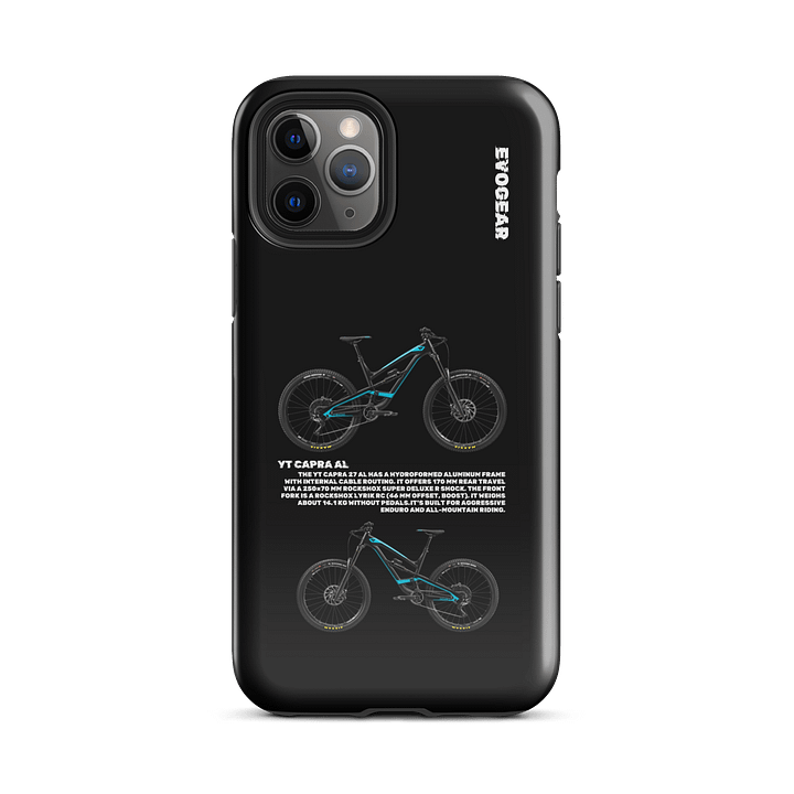 Black YT Capra 27 AL iPhone Case product image (49)