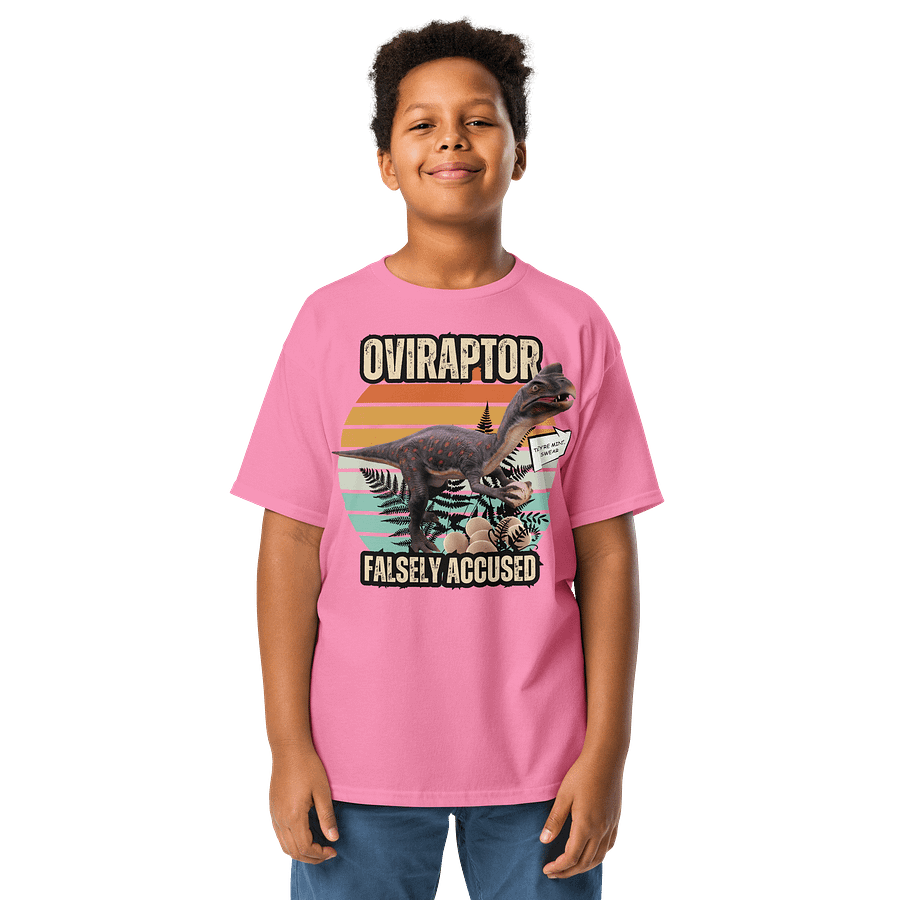 Oviraptor - Falsely Accused Dinosaur Shirt product image (6)