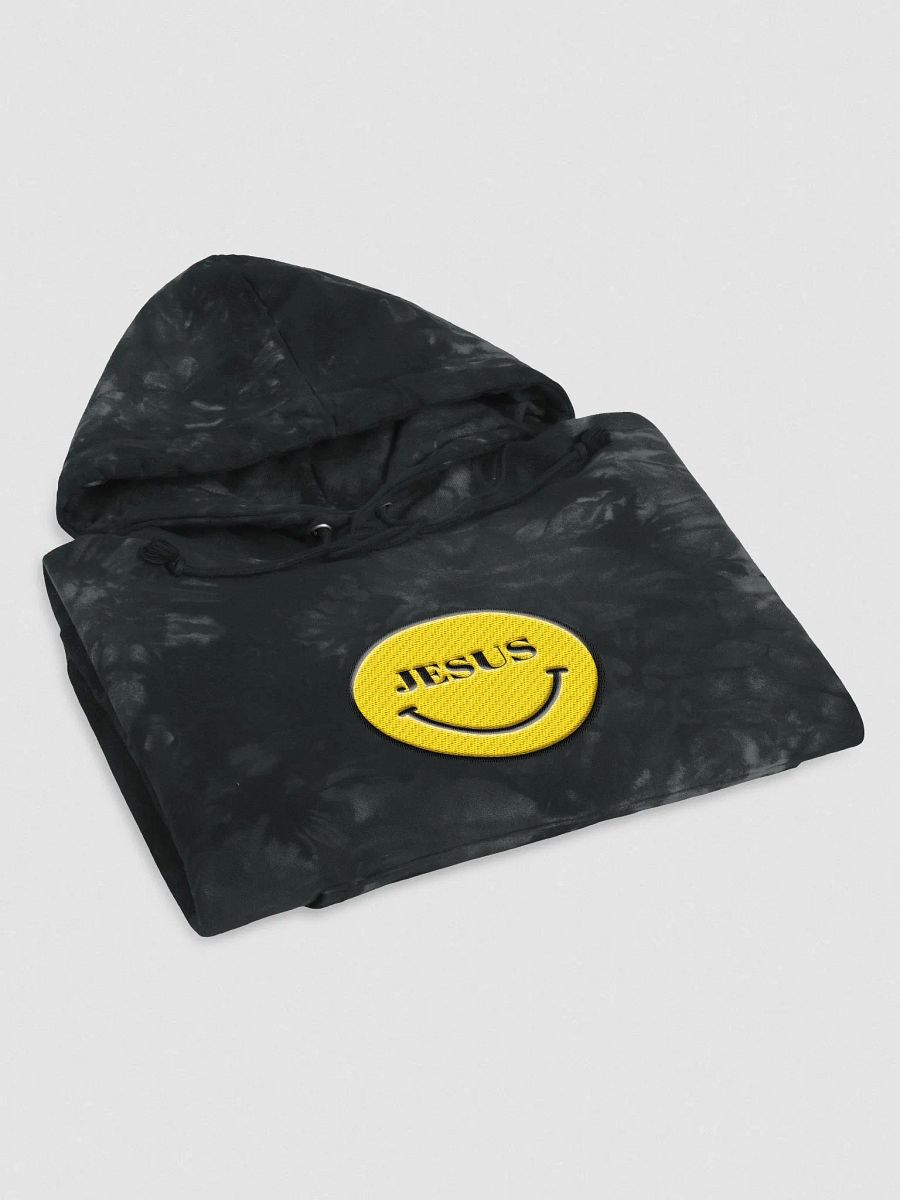 Tie Dye Hoodie (Jesus Smiley Face) product image (4)