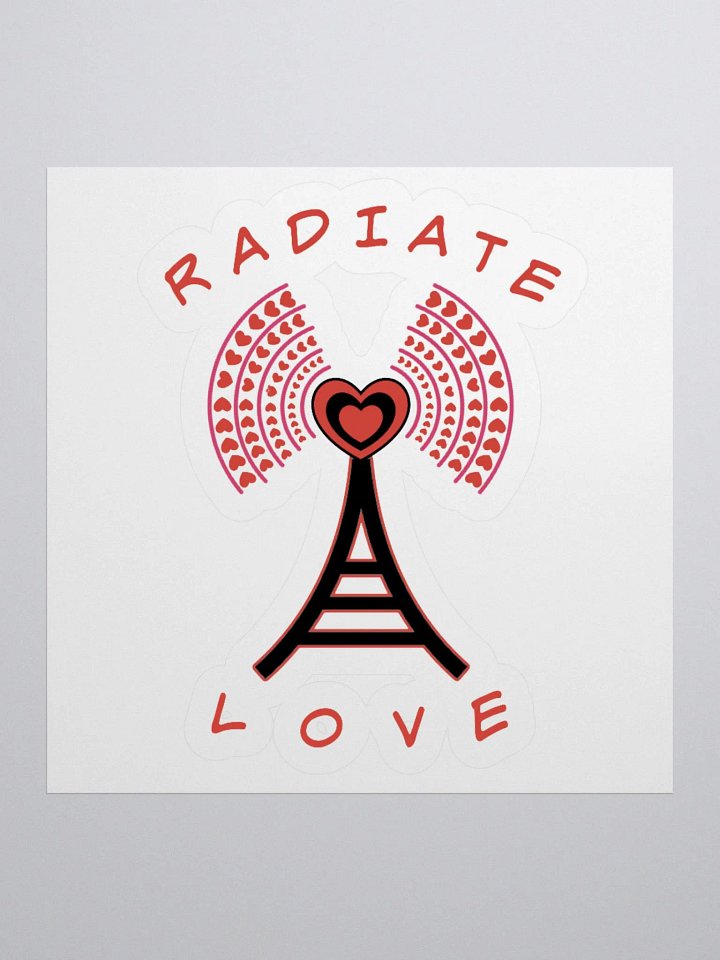 Radiate Love Sticker product image (2)