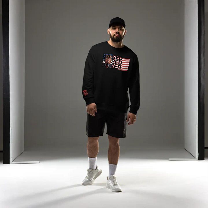 BASED American Flag Mugshot ~Sweatshirt~ product image (1)
