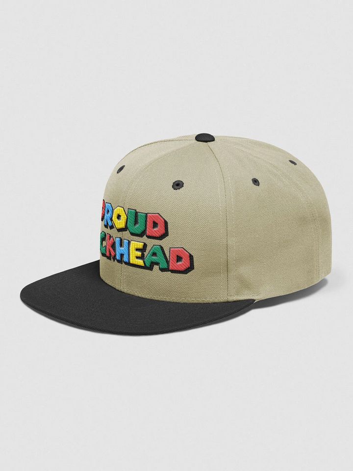Proud Dickhead Embroidered Snapback Hat - Unisex product image (24)