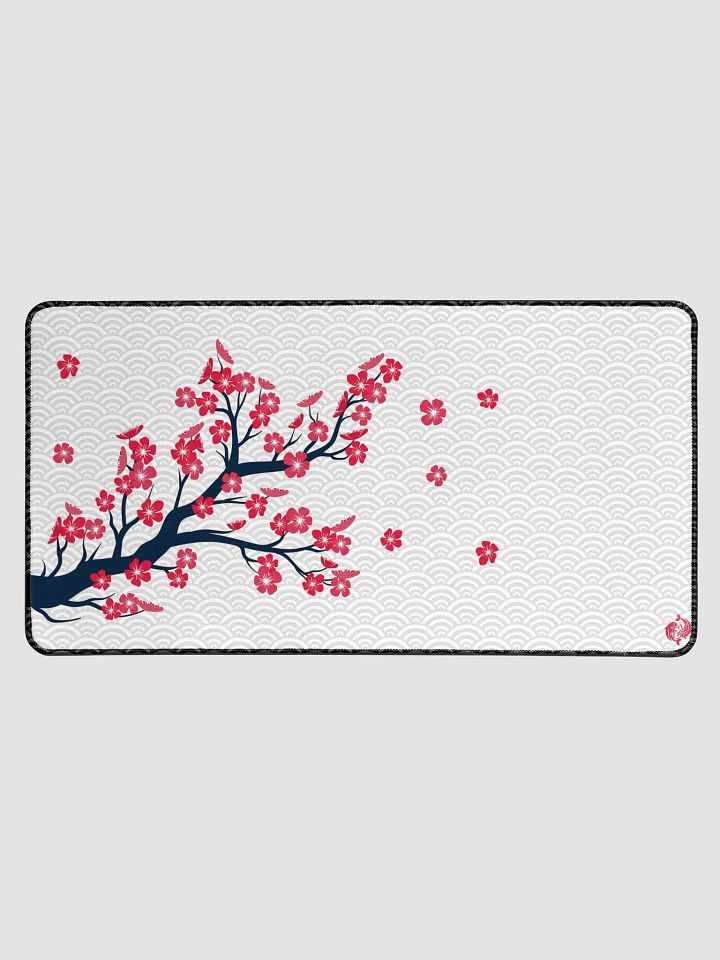 Crimson Bloom Desk Mat product image (1)