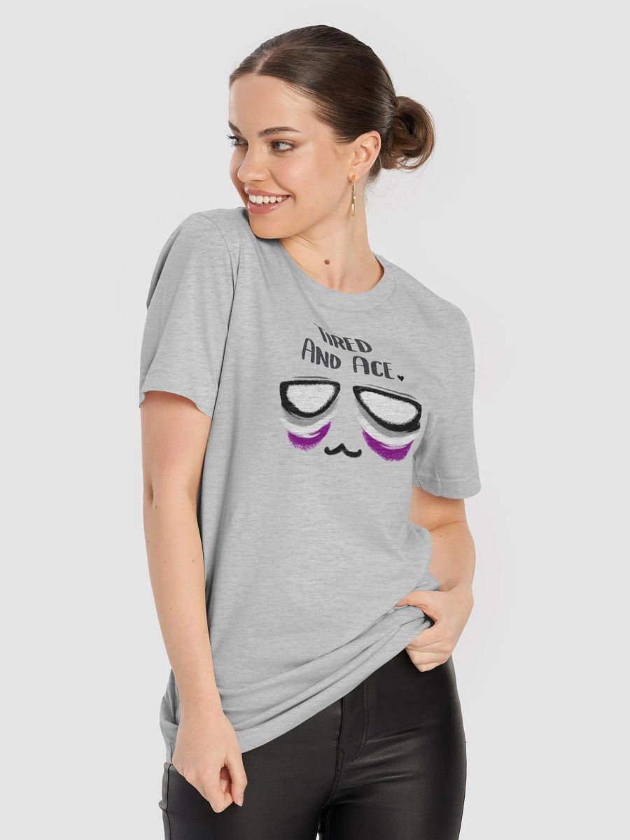 Tired and Ace - Pride Flag Classic Fit TShirt product image (5)