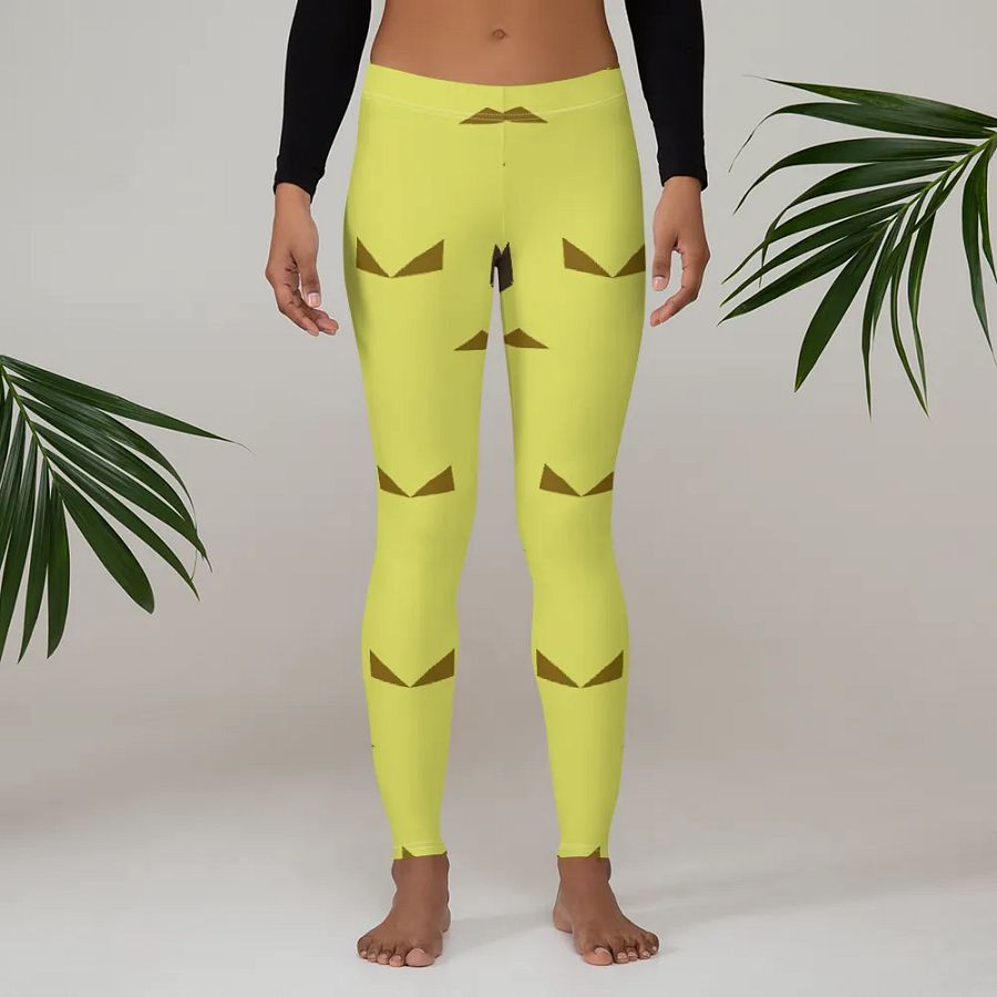 Symmetric Chic: Custom All-Over Print Leggings product image (3)