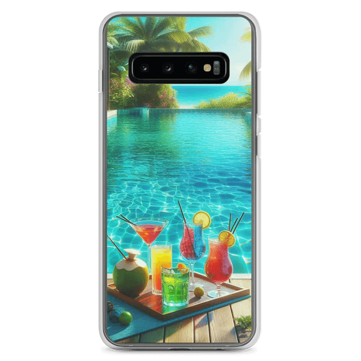 Tropical Vibes Samsung® Clear Case | AI Design product image (8)
