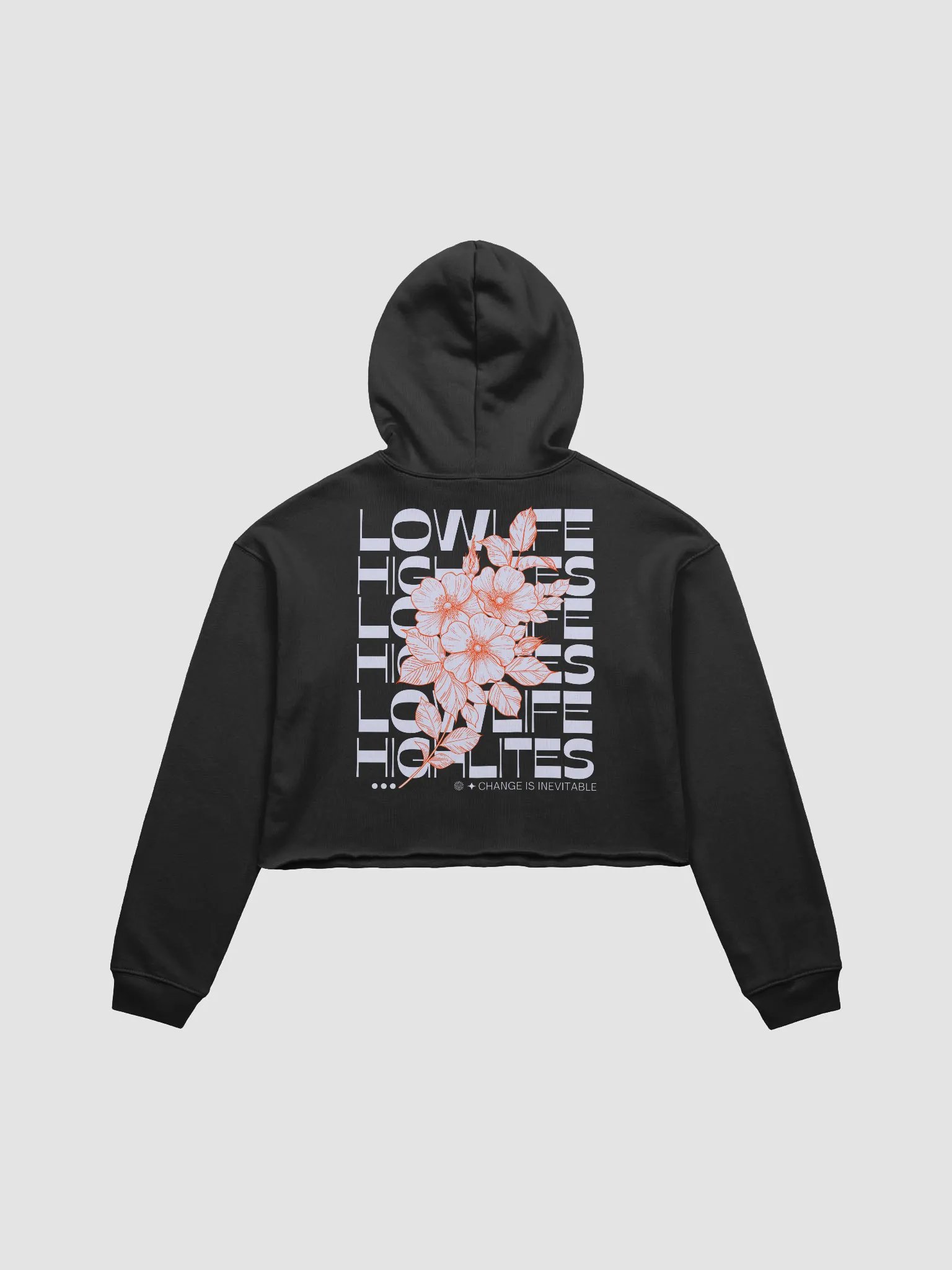 LowLifeHighLites Cropped Hoodie product image (2)