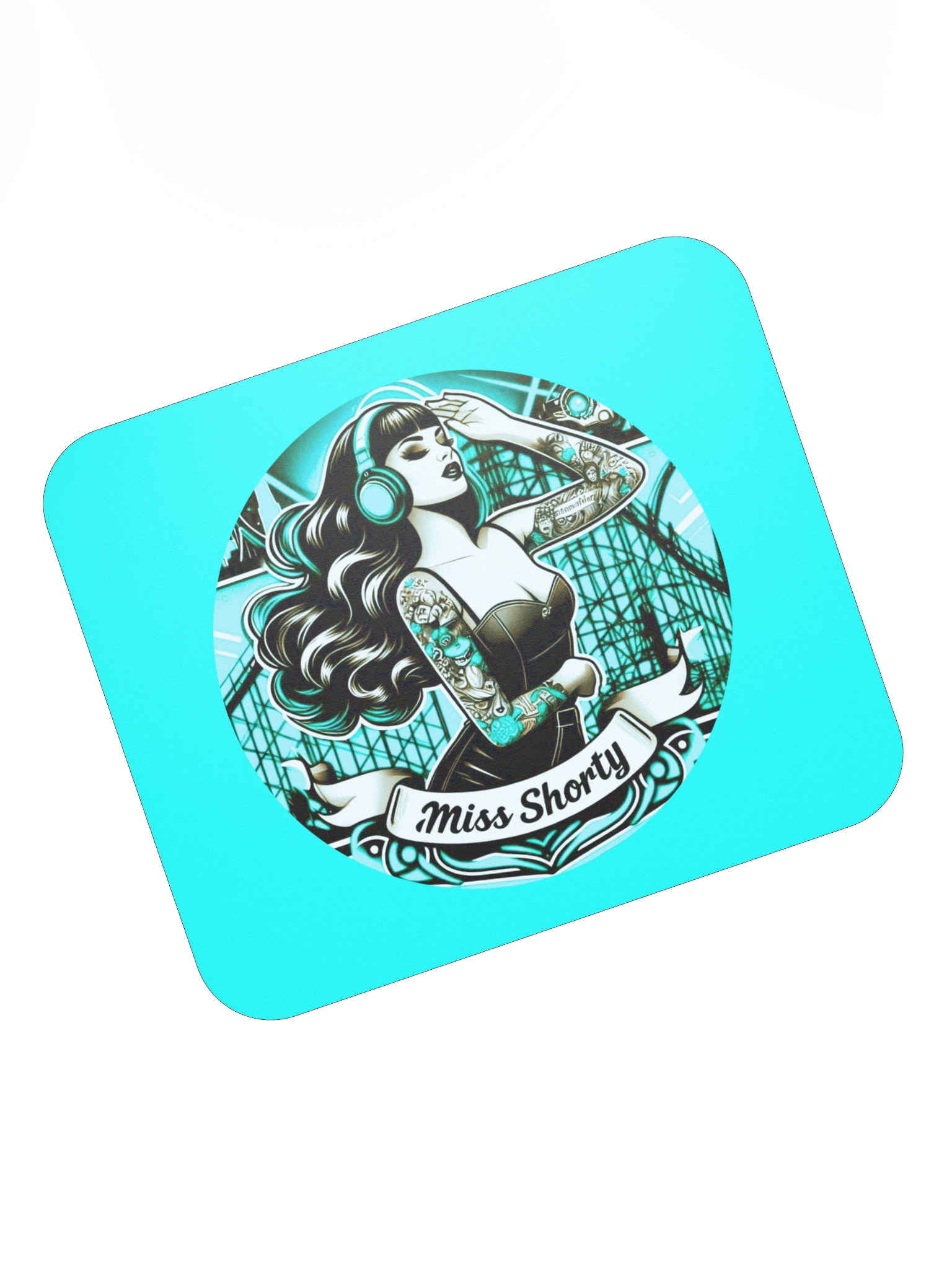 OG Miss Shorty Mouse Pad - Teal product image (7)