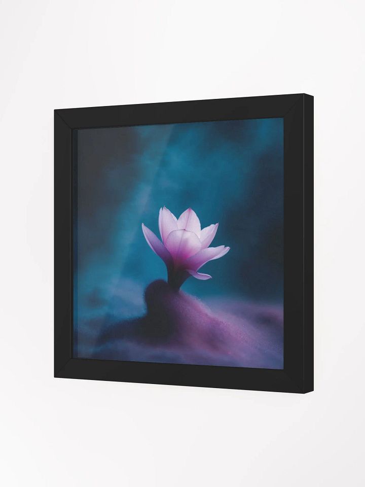 Ethereal Lotus Bloom Framed Print product image (16)