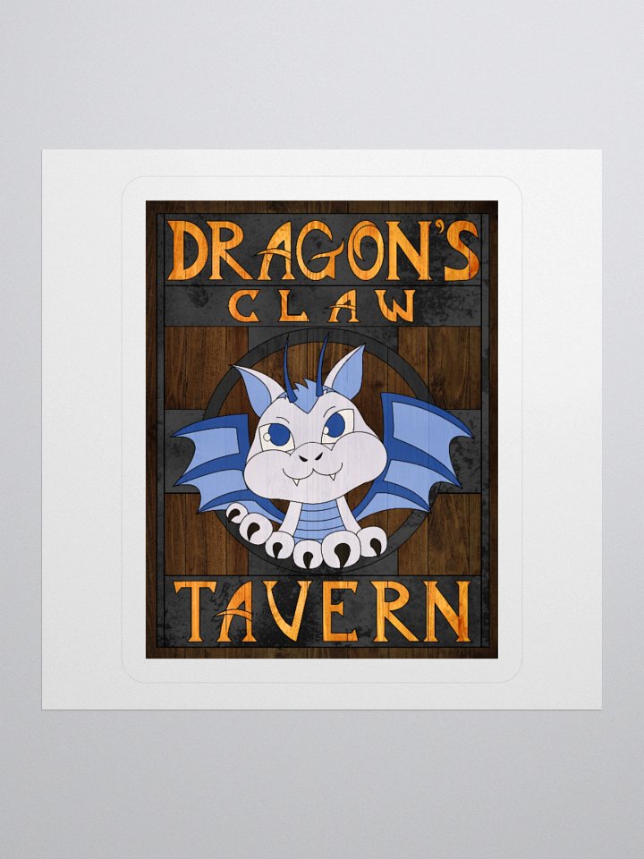 Dragon's Claw Tavern Sticker product image (2)