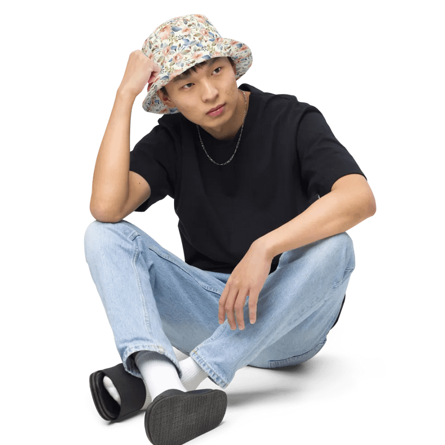 ROSE PATTERN BUCKET HAT product image (4)