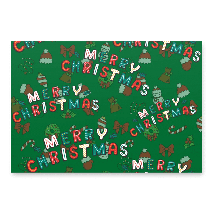 Festive Christmas Wrapping Paper Set product image (1)