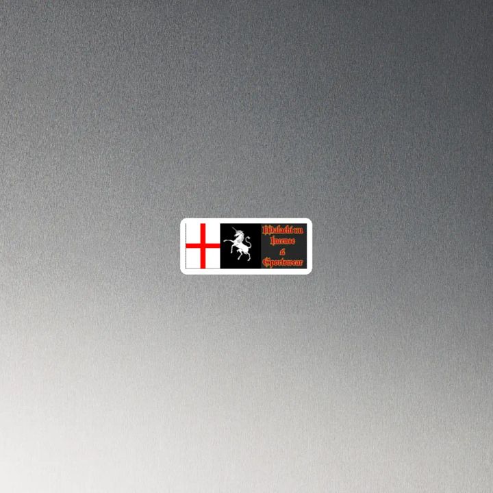 St. David the Builder's flag Die-Cut Magnets Set product image (4)