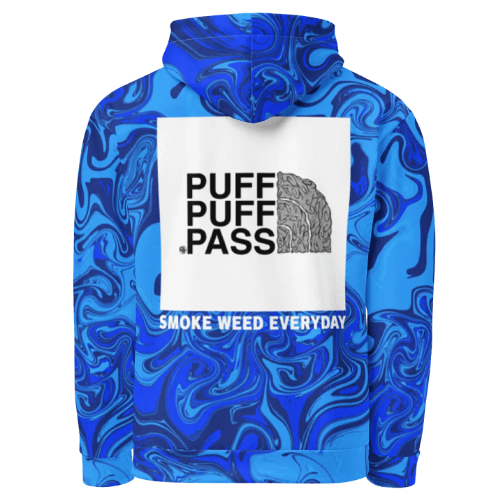 Puff Puff Pass High-Dye Hoodie product image (2)