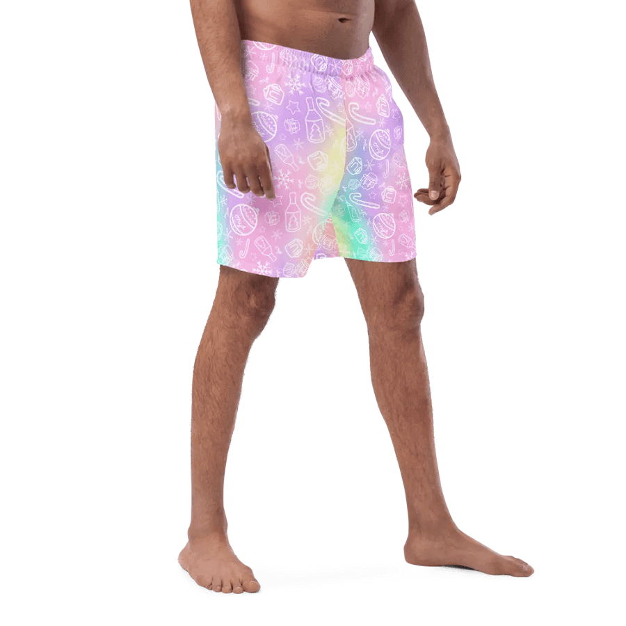 Limited Edition Christmas Tie Die Swim Shorts product image (8)