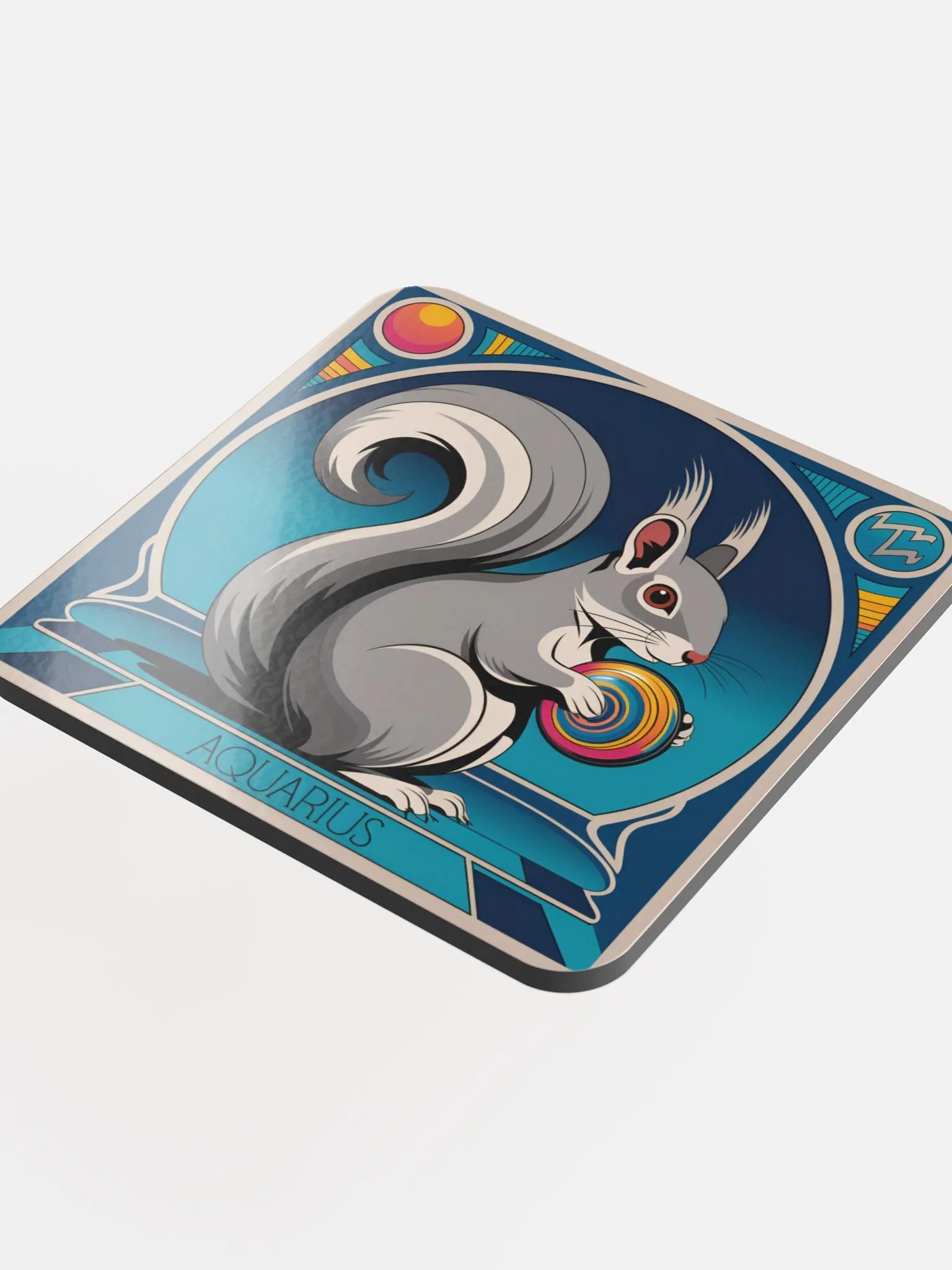 Coaster or micro art piece: aquarius product image (4)