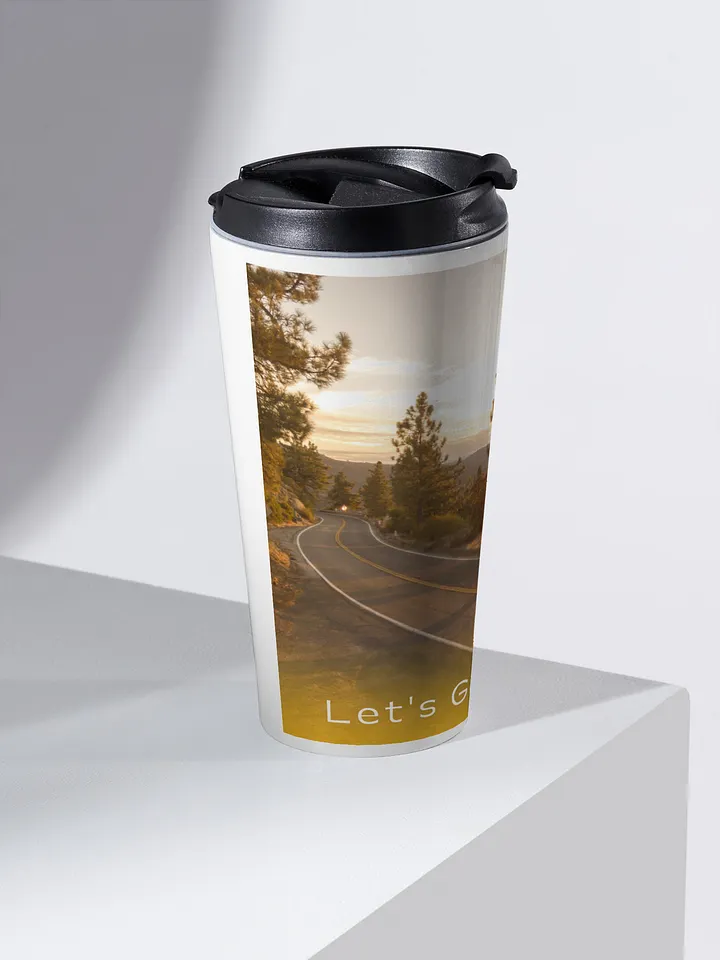 Let's Travel Stainless Steel Travel Mug product image (2)