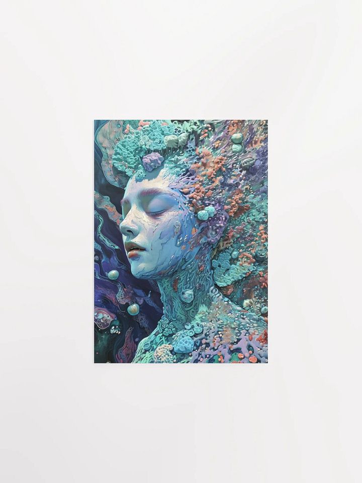 Coral Fusion: Surreal Matte Poster product image (1)