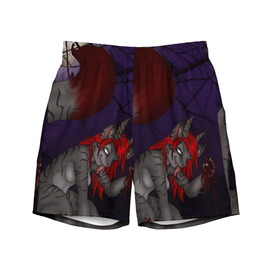 Demon's Moon All-Over Print Swim Trunks product image (2)