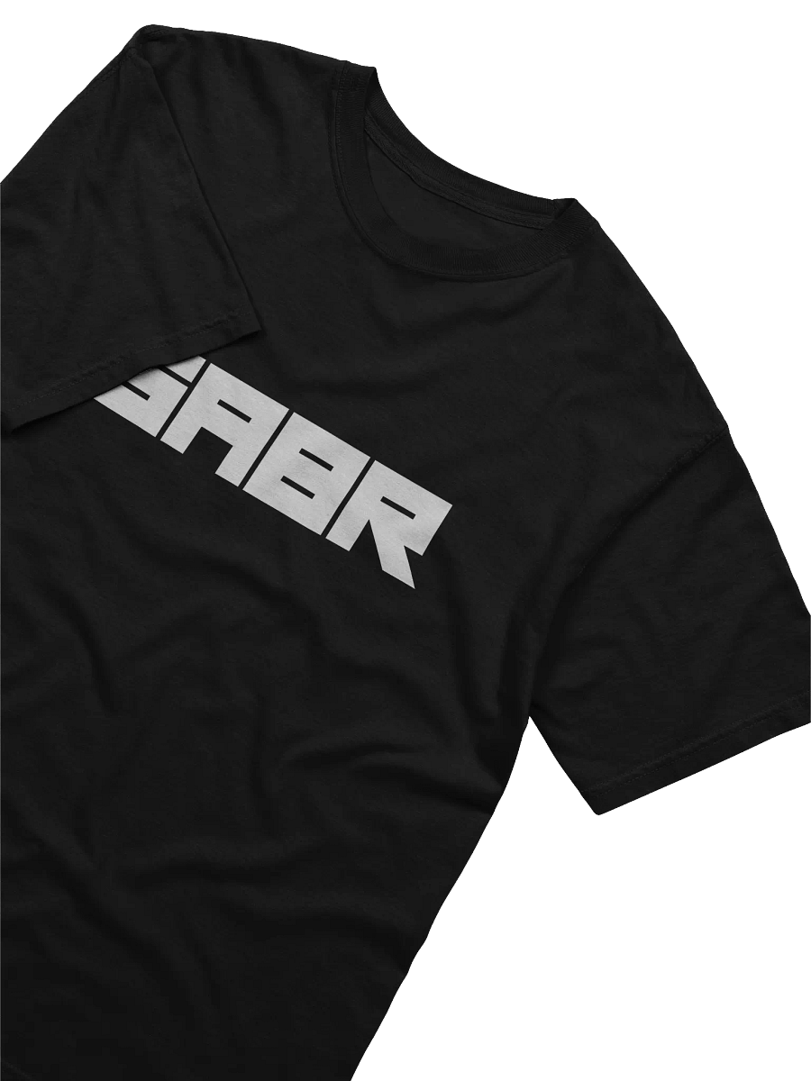 SABR White Logo Unisex 100% Cotton T-Shirt product image (3)